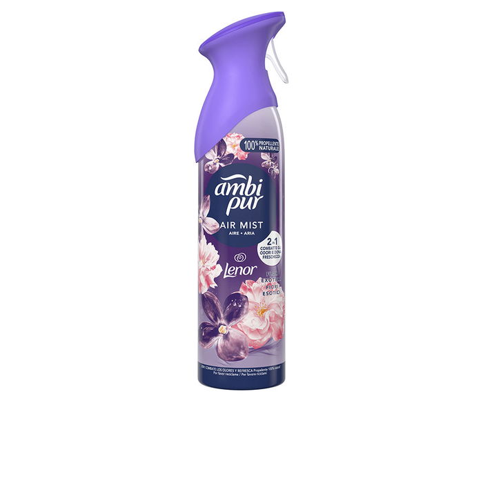 Ambi Pur AIR MIST ambientador #flores exóticas spray 185 ml Ambi Pur AIR MIST ambientador #flores exóticas spray 185 ml