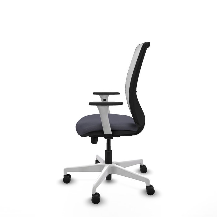 PIQUERAS Y CRESPO Silla de oficina Zulema Gris y Blanca