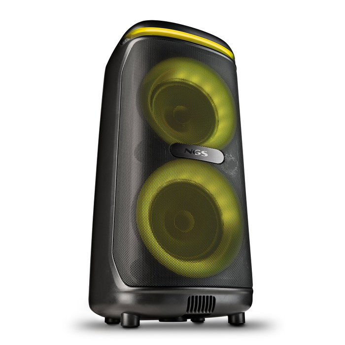 NGS Wild Drip Altavoz portátil estéreo Negro 400W PMPO