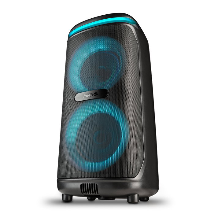 NGS Wild Drip Altavoz portátil estéreo Negro 400W PMPO
