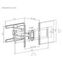 Equip Soporte de TV de Movimiento Completo para 43"-100" TV