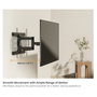 Equip Soporte de TV de Movimiento Completo para 43"-100" TV