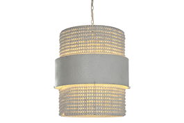 DKD Home Decor Lámparas 1c24 Lámpara de Techo Blanco 60 x 69 x 51 cm