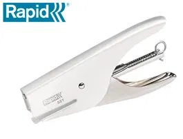 Rapid Grapadora Tenaza S51 Metálica 15 Hojas Cromada
