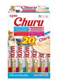 Churu Cat Variedades De Atun Con Marisco 20x14 gr