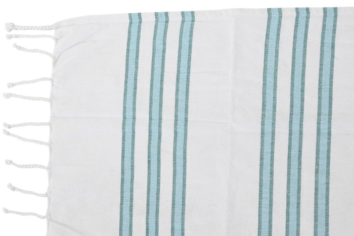 DKD Home Decor Bolso Mediterraneo Multicolor Set de 2 (3 Unidades) 12 x 36 x 37 cm