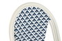 DKD Home Decor Silla de Aluminio y Textilene Azul