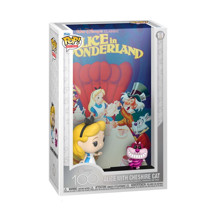 Funko Pop Movie Poster Disney 100th Anniversary Alicia en el País de las Maravillas