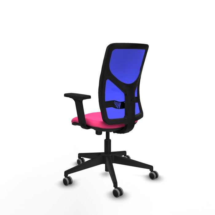 PIQUERAS Y CRESPO Silla de oficina Motilla con mecanismo Sincro, Rosa y Azul PIQUERAS Y CRESPO Silla de oficina Motilla con mecanismo Sincro, Rosa y Azul