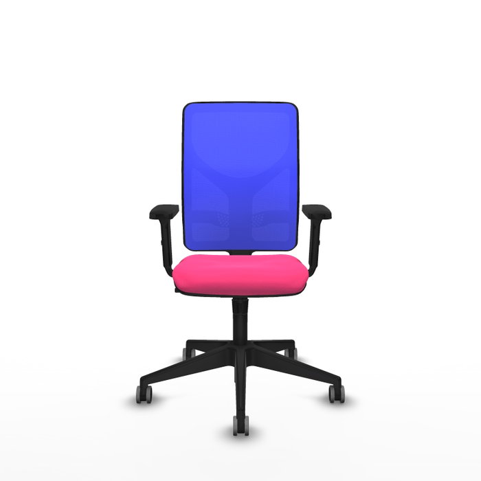 PIQUERAS Y CRESPO Silla de oficina Motilla con mecanismo Sincro, Rosa y Azul PIQUERAS Y CRESPO Silla de oficina Motilla con mecanismo Sincro, Rosa y Azul