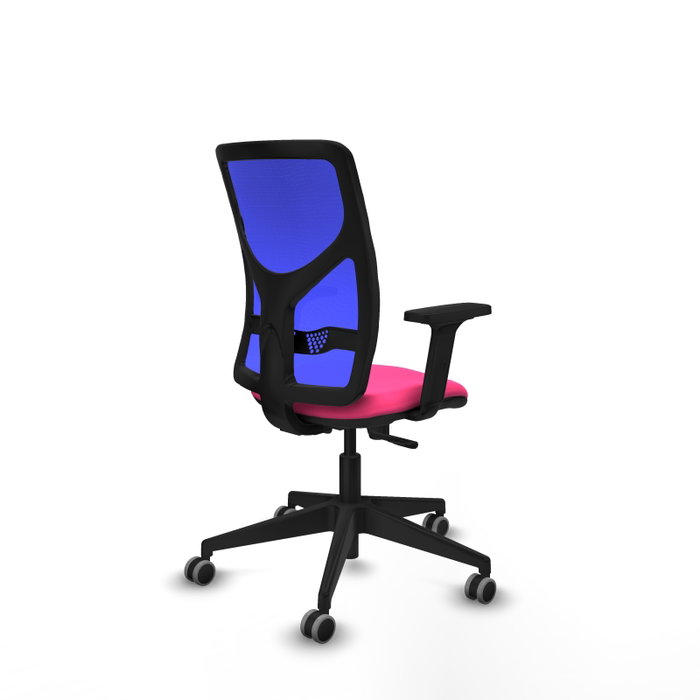 PIQUERAS Y CRESPO Silla de oficina Motilla con mecanismo Sincro, Rosa y Azul PIQUERAS Y CRESPO Silla de oficina Motilla con mecanismo Sincro, Rosa y Azul