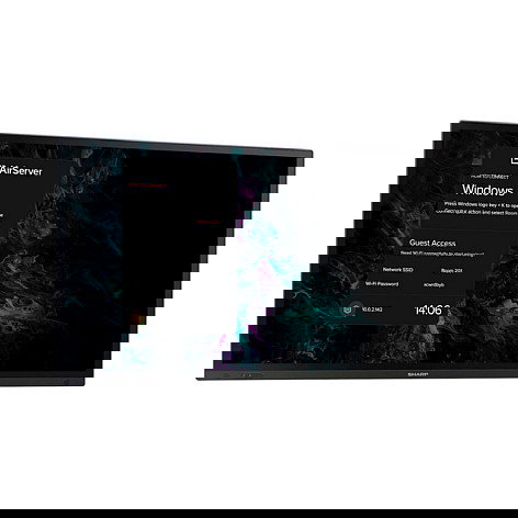 Sharp PN-LA752 Pantalla de Señalización Digital Táctil de 75" 4K UHD, IPS, 20 Puntos Táctiles, 500 cd/m², 24/7, Ref PN-LA752