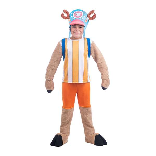 My Other Me Disfraz Chopper Gorro, Mochila, Camiseta, Pantalón y Cubrebotas Talla 10-12 Años