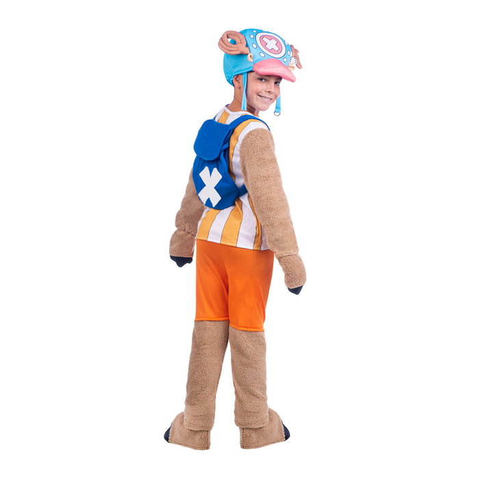 My Other Me Disfraz Chopper con Gorro, Mochila, Camiseta, Pantalón y Cubrebotas Talla 10-12 años
