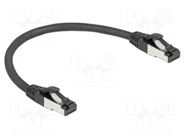DeLOCK 80566 Cable de red Cat8.1 S/FTP 0,25 m Negro