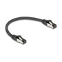 DeLOCK 80566 Cable de red Cat8.1 S/FTP 0,25 m Negro