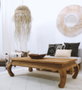 DKD Home Decor Mesa de Centro de Teca Reciclada Natural 100x60x42 cm