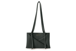 Vince Camuto Avellino - Dark Green Bolso Tote de Piel de Polivinilo para Mujer, Color Verde Oscuro