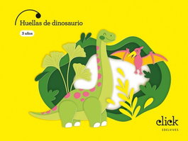 EDELVIVES Proyecto: Click. Huellas de dinosaurio - 3 años