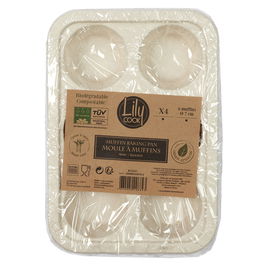 Lily Cook Juego de 4 Moldes para 6 Magdalenas Vallee Outlet d.7 cm