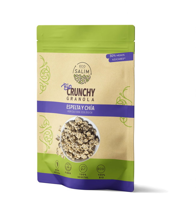 Eco Salim Crunchy Granola de Espelta y Chía Bio 250 g Eco Salim Crunchy Granola de Espelta y Chía Bio 250 g