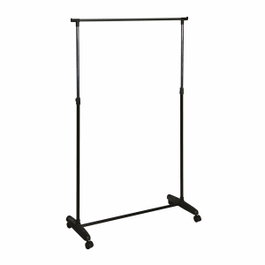 Mondex Perchero burro metálico con ruedas hasta 8 kg