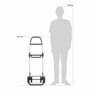 Rolser Carro de la compra i-max mf 4 ruedas plegable burdeos 43 l