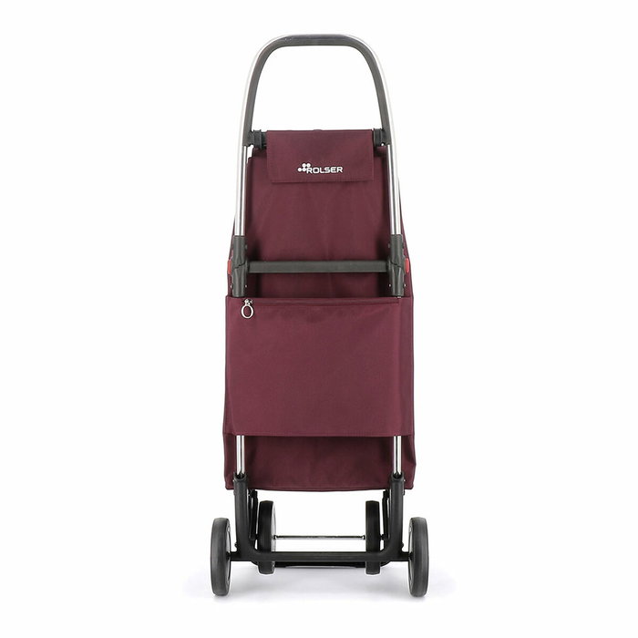 Rolser Carro de la compra i-max mf 4 ruedas plegable burdeos 43 l