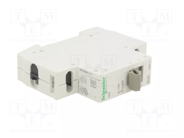 SCHNEIDER ELECTRIC Interruptor de aislamiento Acti 9 20A 250VAC 1 Polo SCHNEIDER ELECTRIC Interruptor de aislamiento Acti 9 20A 250VAC 1 Polo