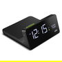 Braun BC-21-B Reloj Despertador con Carga Inalámbrica Digital Negro