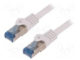 LOGILINK Patch cord S/FTP Cat 6a 1,5m blanco