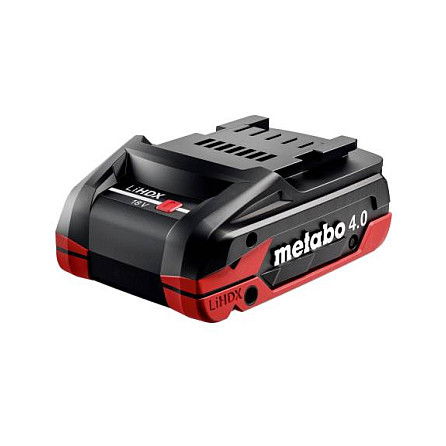 Metabo 624974000 Batería LiHD 18V 4,0Ah 72Wh, Ion Litio de Alta Densidad, Compatible con Herramientas Metabo, Negro y Rojo Metabo 624974000 Batería LiHD 18V 4,0Ah 72Wh, Ion Litio de Alta Densidad, Compatible con Herramientas Metabo, Negro y Rojo