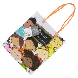 Hello Kids Bolsa Regalo Gracias por este año 18x10x15 cm