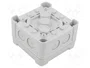 OBO BETTERMANN Caja de conexiones Serie X gris claro