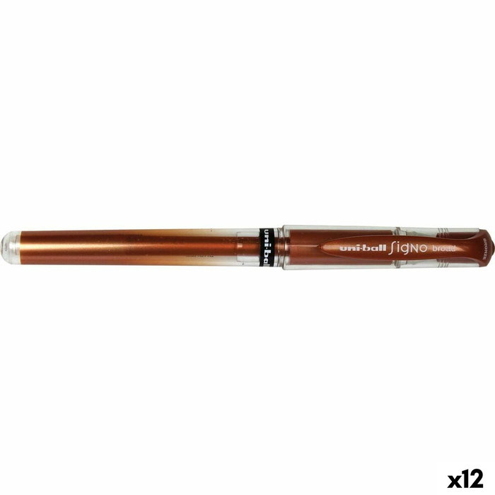 Uni-Ball Signo Broad UM-153 1.0mm Bronce (Set de 12)