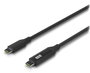 Ubiquiti USB-C Cable with Charge Display, 100W, black/cool gray, 7 m
