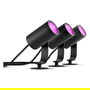 Philips Foco Exterior Inteligente Hue White & Color Ambiance Lily 3 focos 600 lm Negro Aluminio Zigbee LED