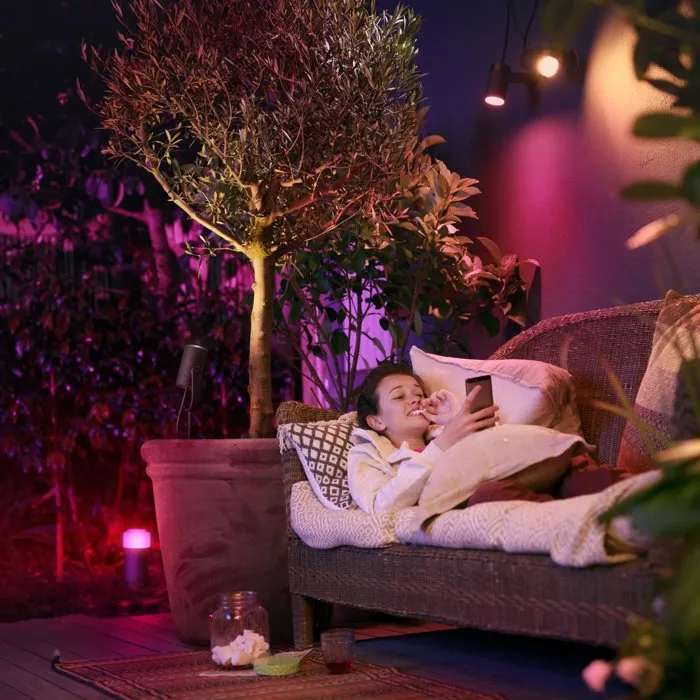 Philips Hue Kit de 3 puntos conectados Lily 8W HW&CA Antracita