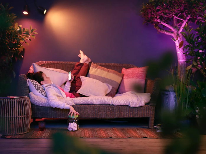 Philips Hue Lily White & Color Ambiance Kit de 3 puntos - Antracita Philips Hue Lily White & Color Ambiance Kit de 3 puntos - Antracita