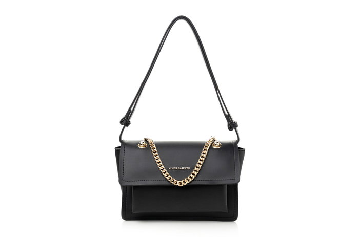 Vince Camuto Bolso Bandolera Sorrento - Black, Bolso de Piel Sintética para Mujer, Elegante y Duradero Vince Camuto Bolso Bandolera Sorrento - Black, Bolso de Piel Sintética para Mujer, Elegante y Duradero