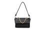 Vince Camuto Bolso Bandolera Sorrento - Black, Bolso de Piel Sintética para Mujer, Elegante y Duradero