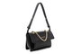 Vince Camuto Bolso Bandolera Sorrento - Black, Bolso de Piel Sintética para Mujer, Elegante y Duradero