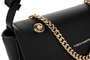 Vince Camuto Bolso Bandolera Sorrento - Black, Bolso de Piel Sintética para Mujer, Elegante y Duradero