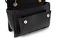 Vince Camuto Bolso Bandolera Sorrento - Black, Bolso de Piel Sintética para Mujer, Elegante y Duradero