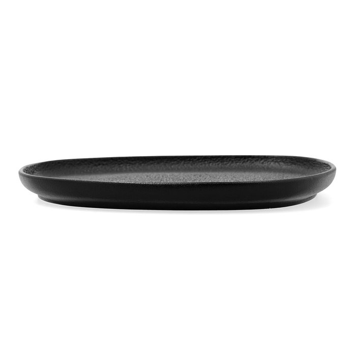 Bidasoa Plato Irregular Porcelana Fosil Negro 6 Unidades