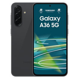 Samsung Galaxy A36 5G Enterprise Edition Smartphone 6.7" Super AMOLED 120Hz 6GB RAM 128GB Cámara Triple 50MP Batería 5000 mAh Negro IP67