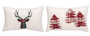 DKD Home Decor Fundas para Cojín Poliéster 30x50 Surtido de 2 Colores