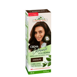 CORPORE SANO Crema Colorante a la Henna Chocolate