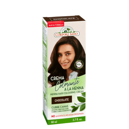 CORPORE SANO Crema Colorante Henna Chocolate 80ml