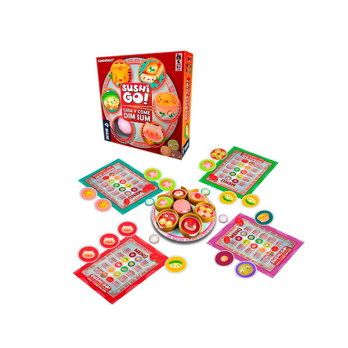 Devir Sushi Go Gira y Come Dim Sum Juego de Mesa Devir Sushi Go Gira y Come Dim Sum Juego de Mesa